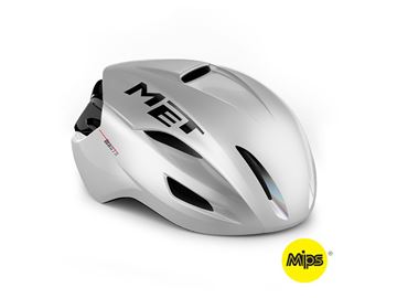 Picture of MET MANTA MIPS WHITE HOLOGRAPHIC | GLOSSY